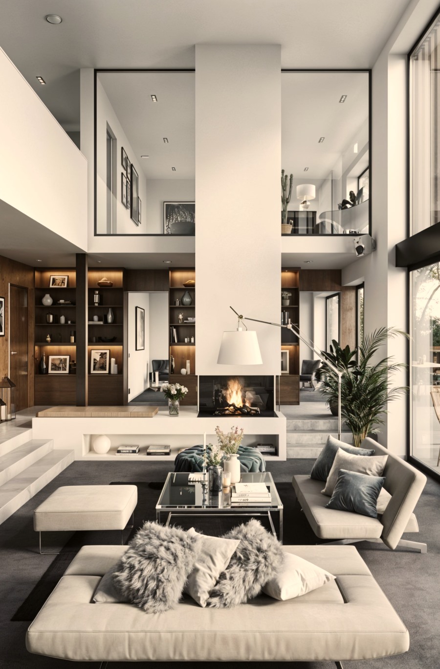 Интерьер частной резиденции Modern House
