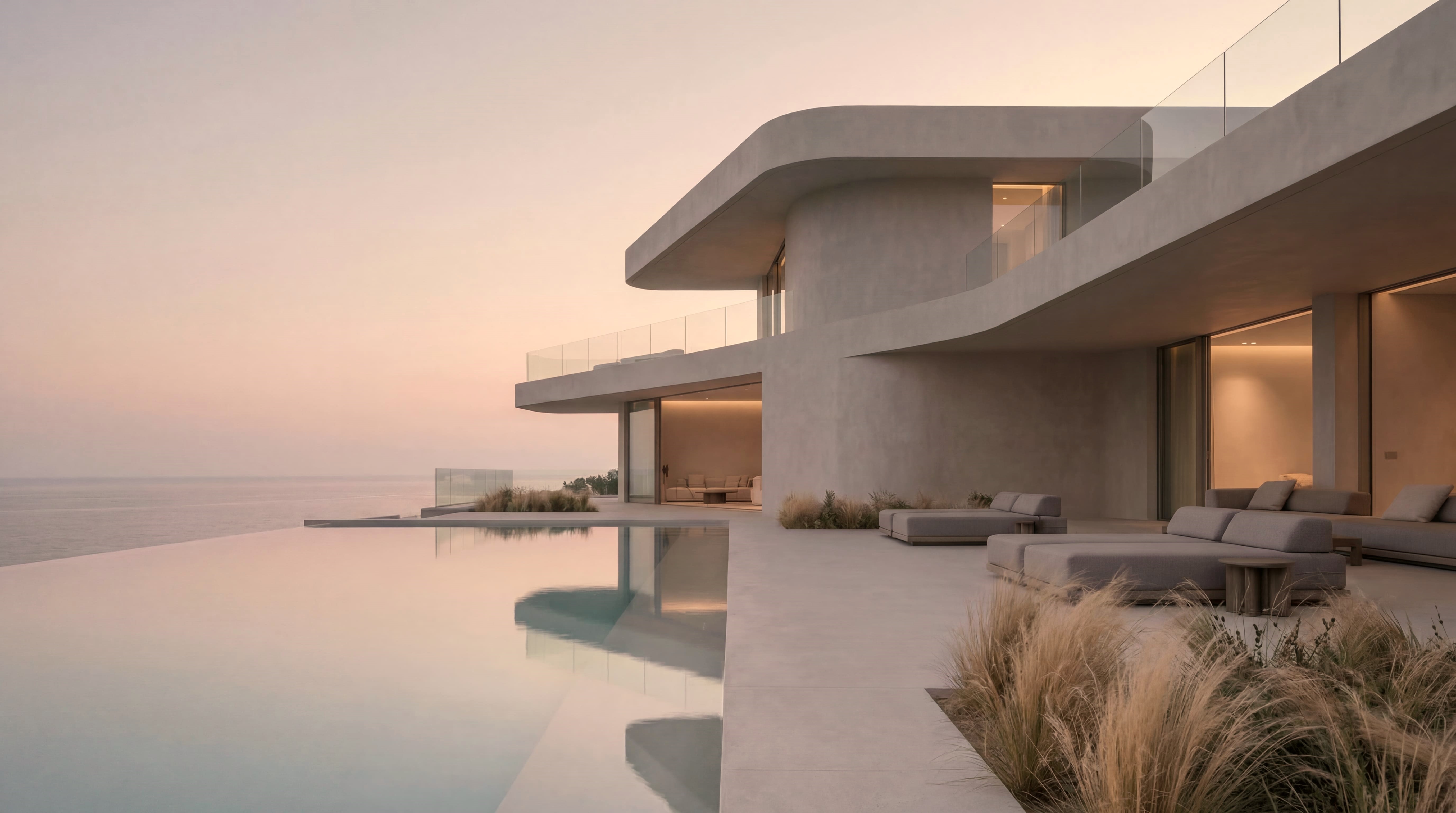 Современная резиденция у воды Modern House