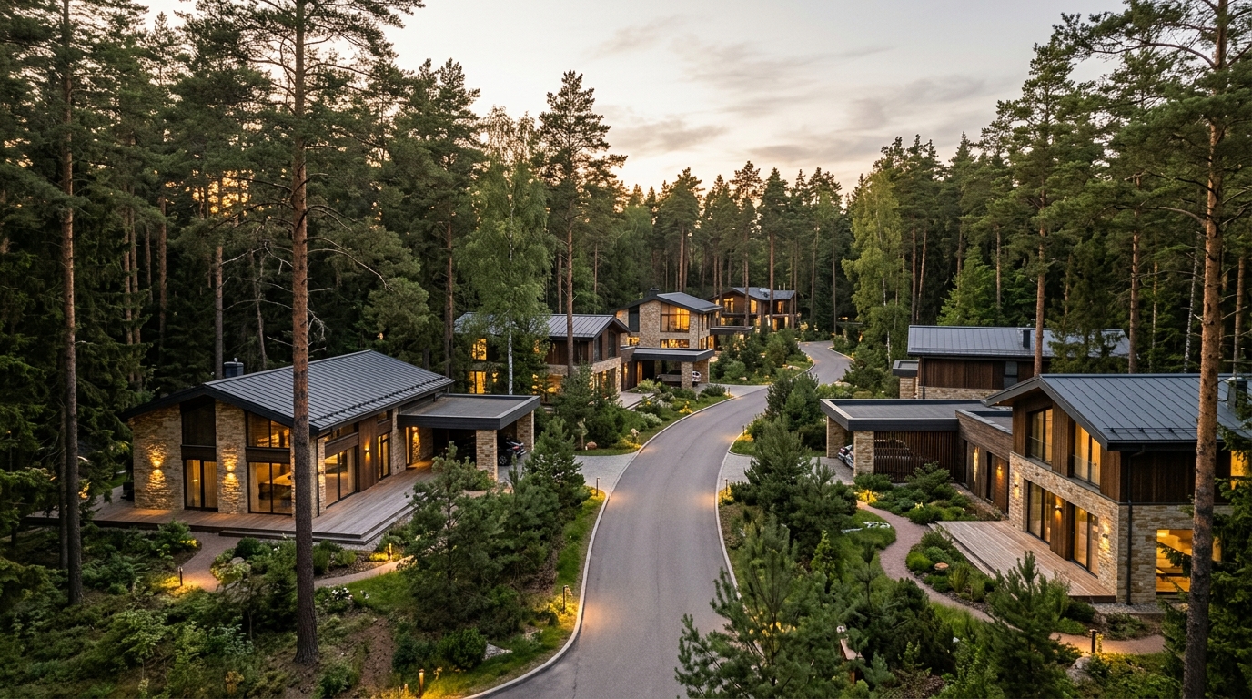 Коттеджные поселки Modern House