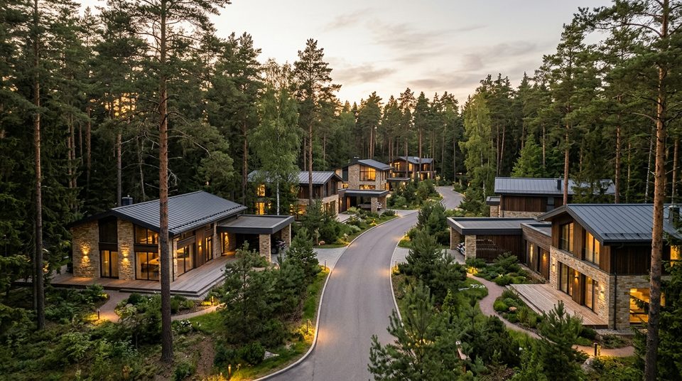 Коттеджные поселки Modern House